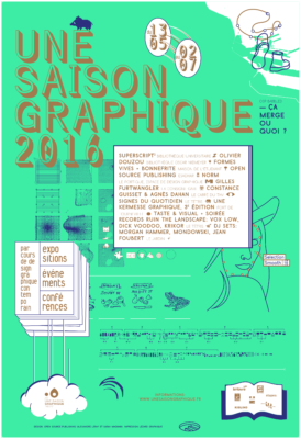 Poster Une Saison Graphique 2016