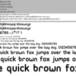 Fonts for human beings